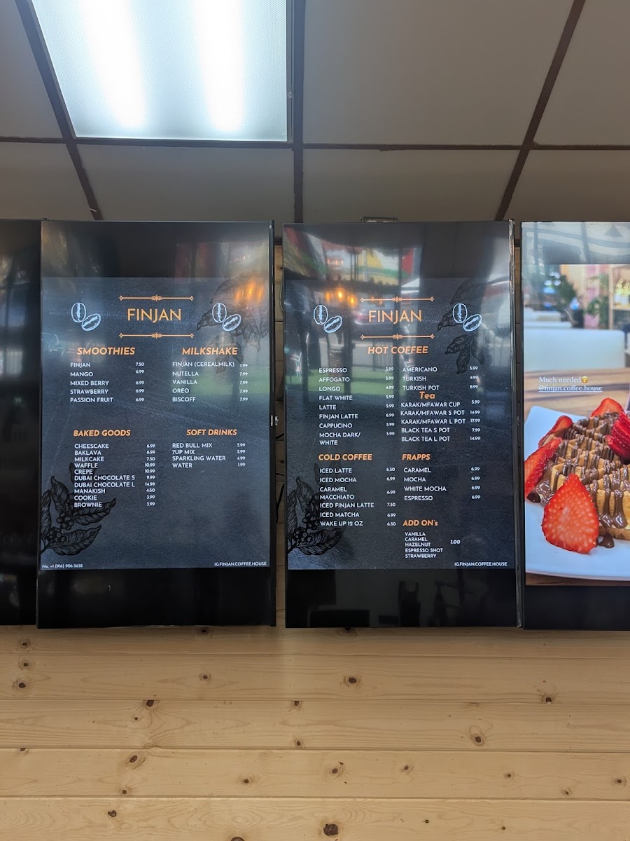 Finjan coffee house Photo Menu 1