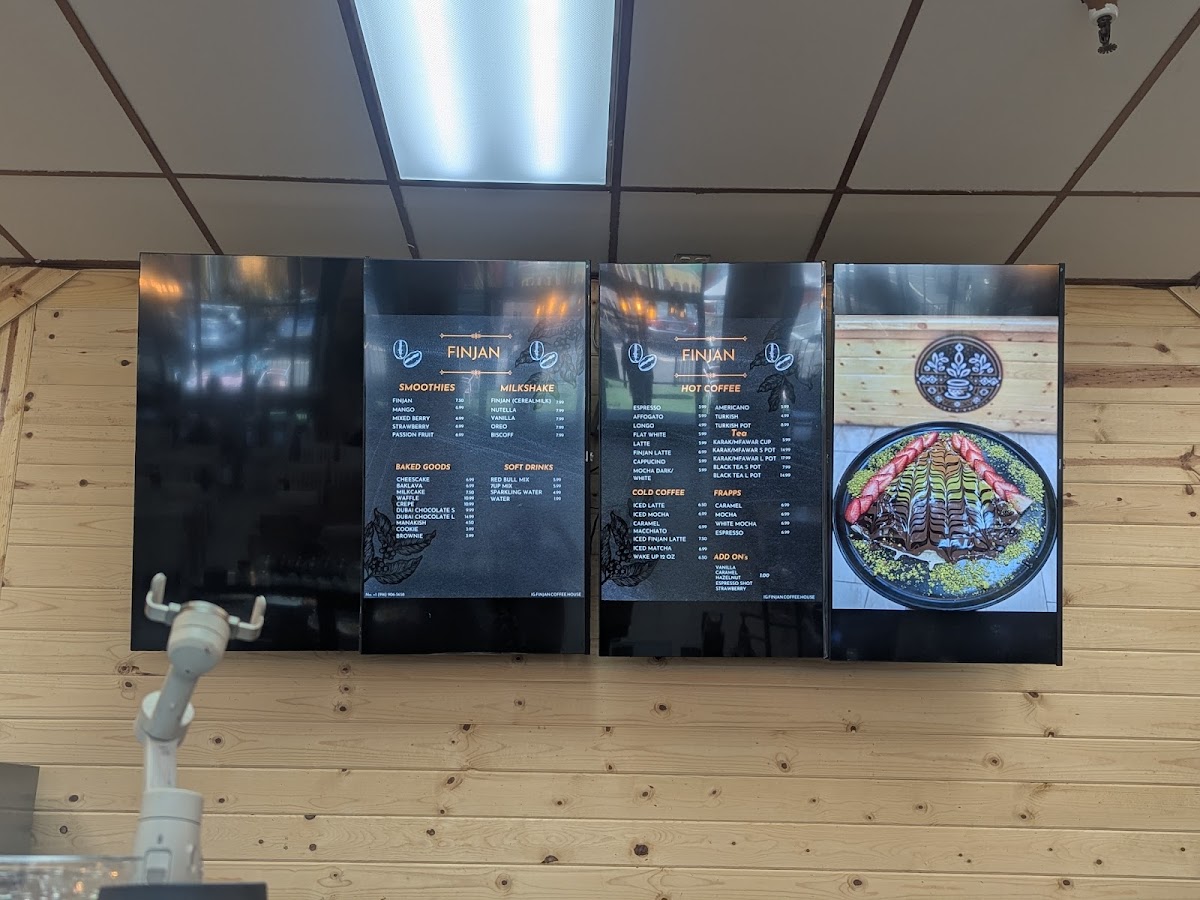 Finjan coffee house Photo Menu 2