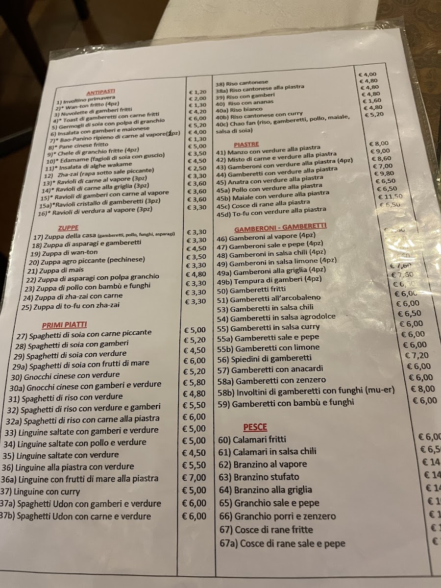 Ristorante Cinese Felice Photo Menu 8