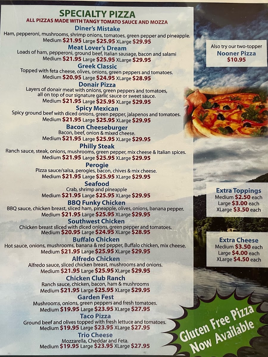 Riverside Diner & Lounge Photo Menu 1