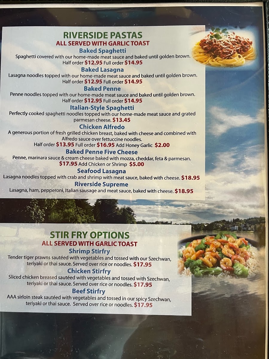 Riverside Diner & Lounge Photo Menu 3