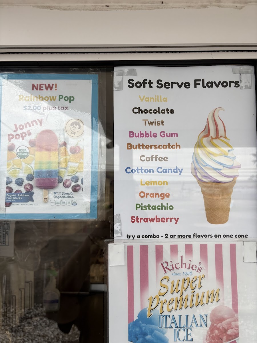 Lickety Splits Ice Cream Shop Photo Menu 8