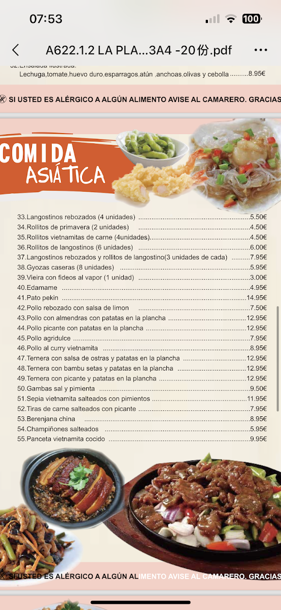 La Plaza café-bar Photo Menu 7
