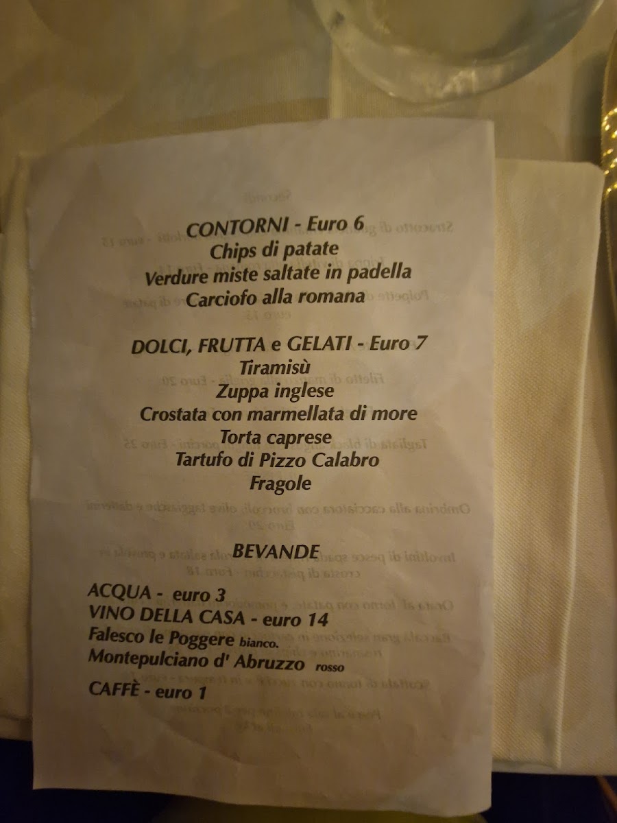 Mamma Angelina Photo Menu 2