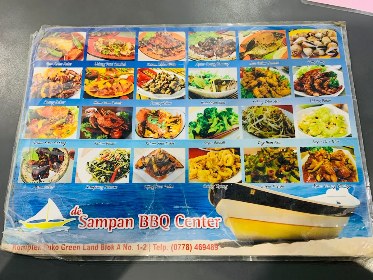 de'SAMPAN BBQ CENTRE Photo Menu 2