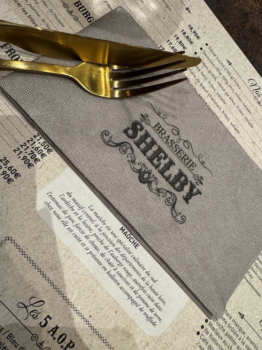 BRASSERIE SHELBY Photo Menu 3
