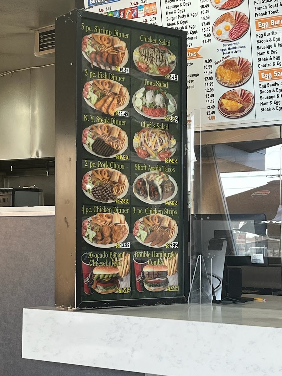 Dino's Burgers Photo Menu 2