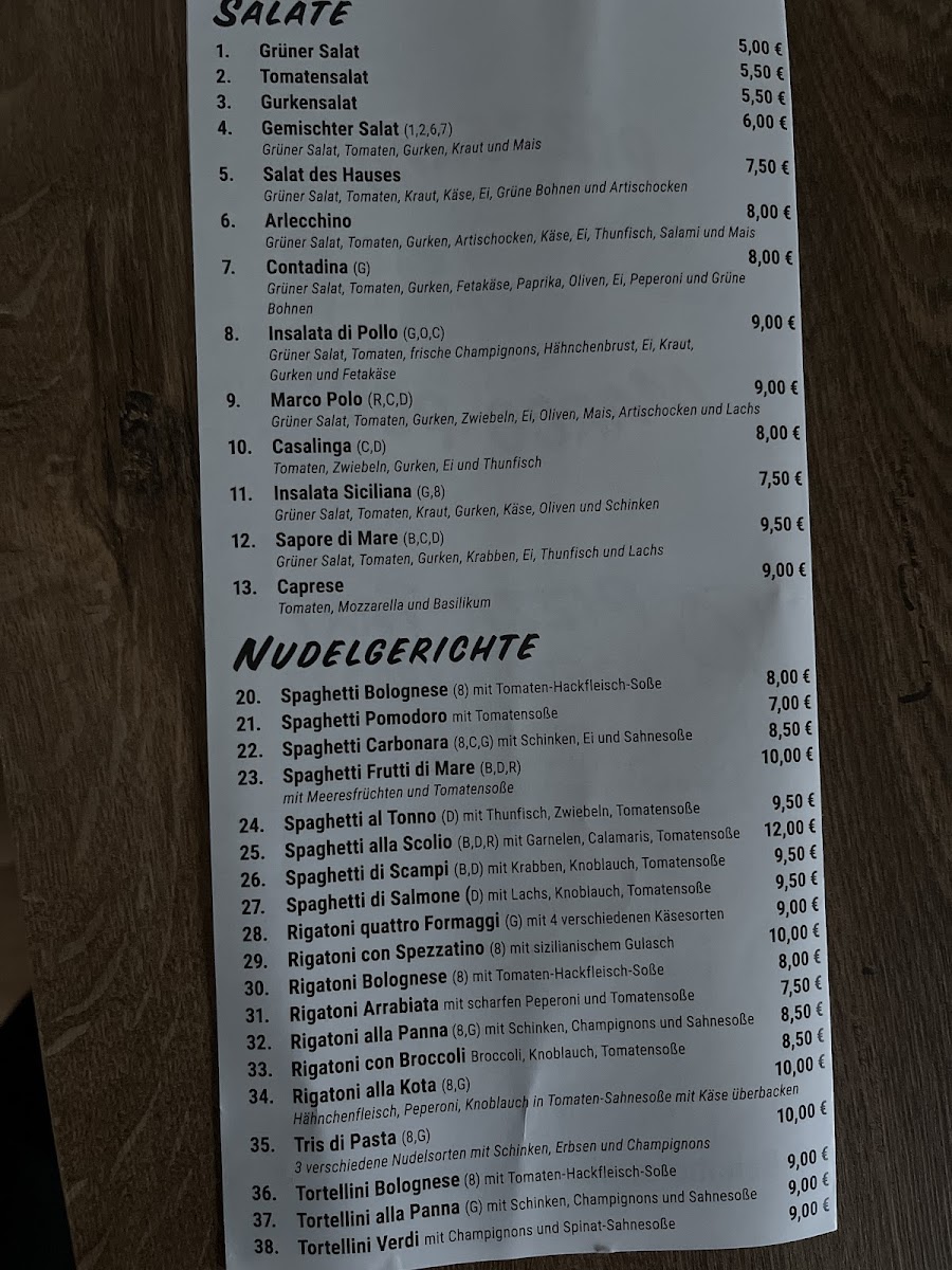 Pizzeria Marco Polo Photo Menu 4