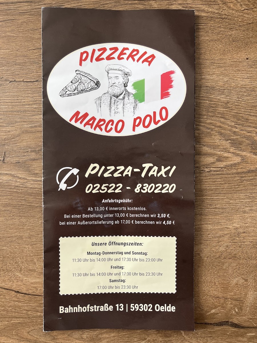 Pizzeria Marco Polo Photo Menu 7