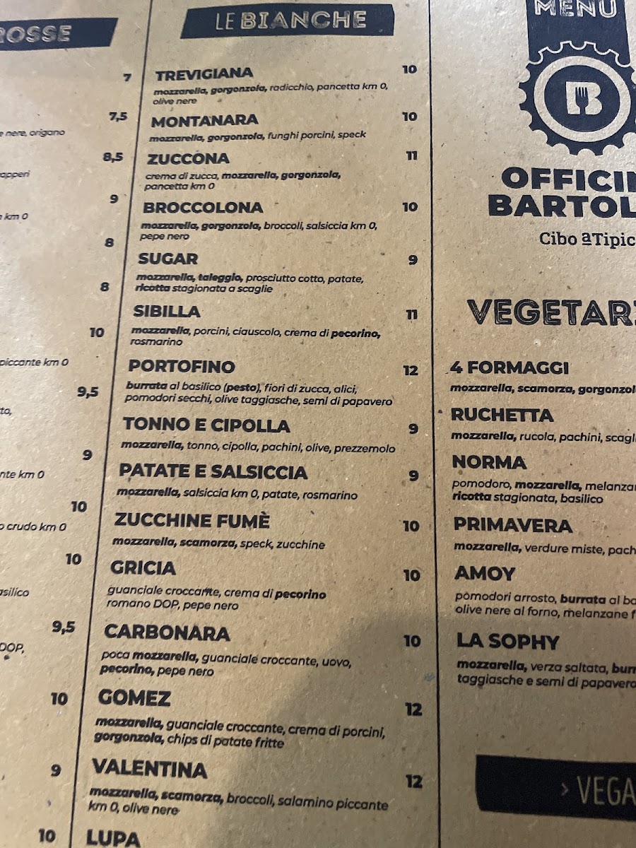 Officine Bartolini Photo Menu 7