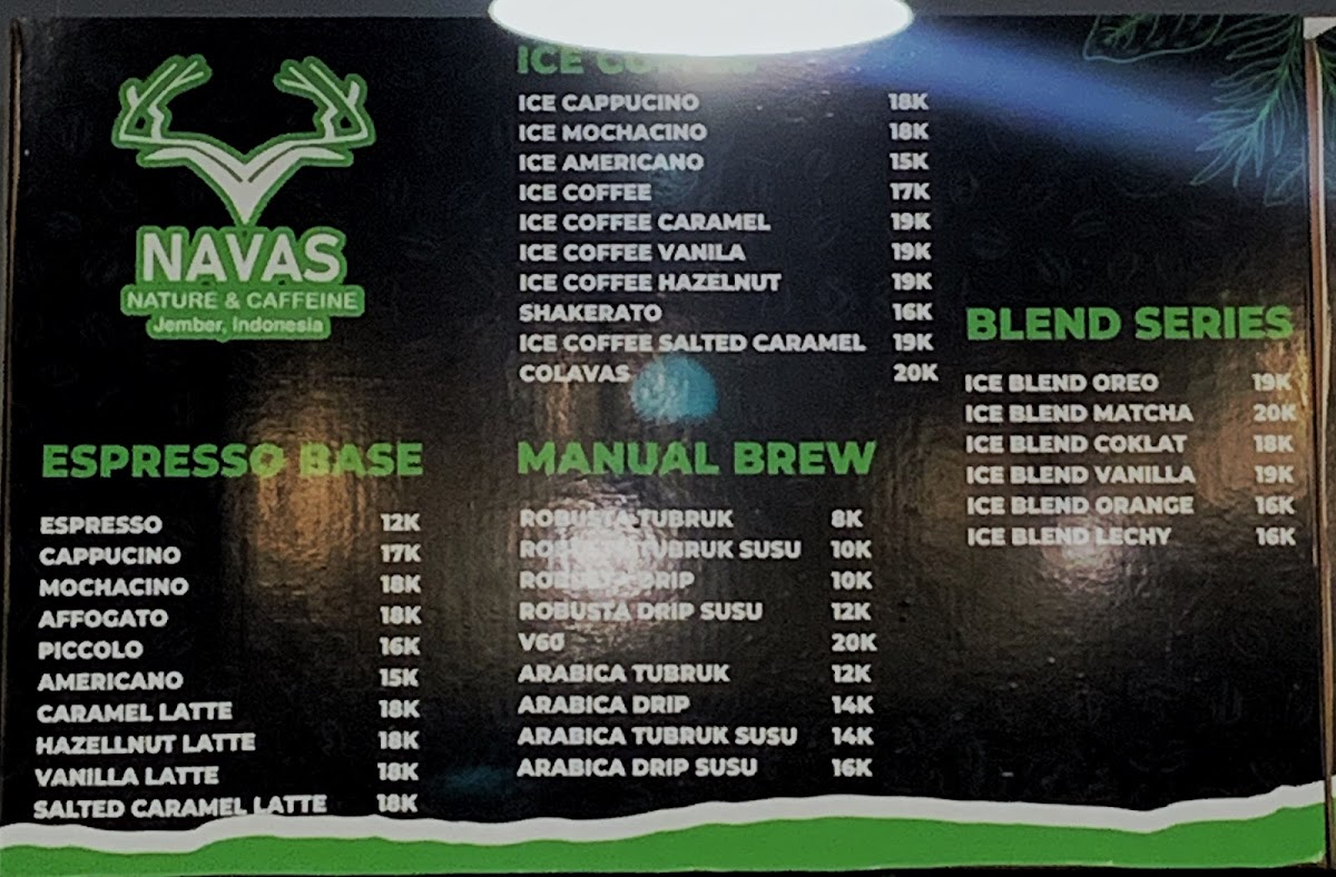 NAVAS nature and caffeine Photo Menu 4