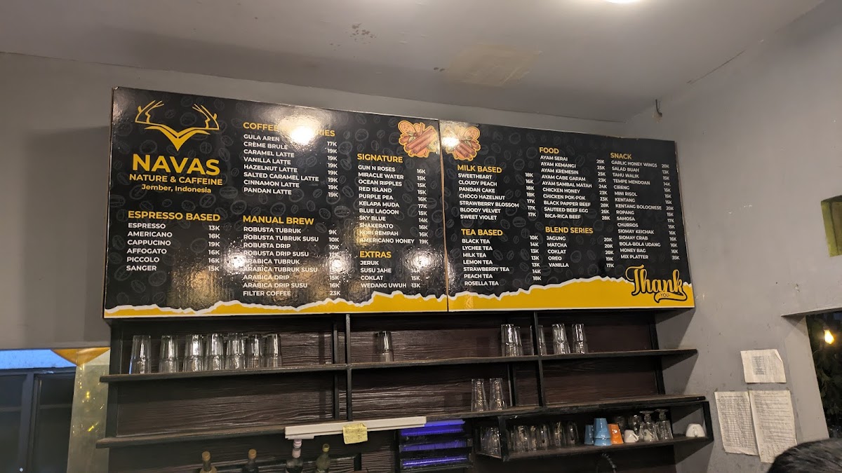 NAVAS nature and caffeine Photo Menu 6