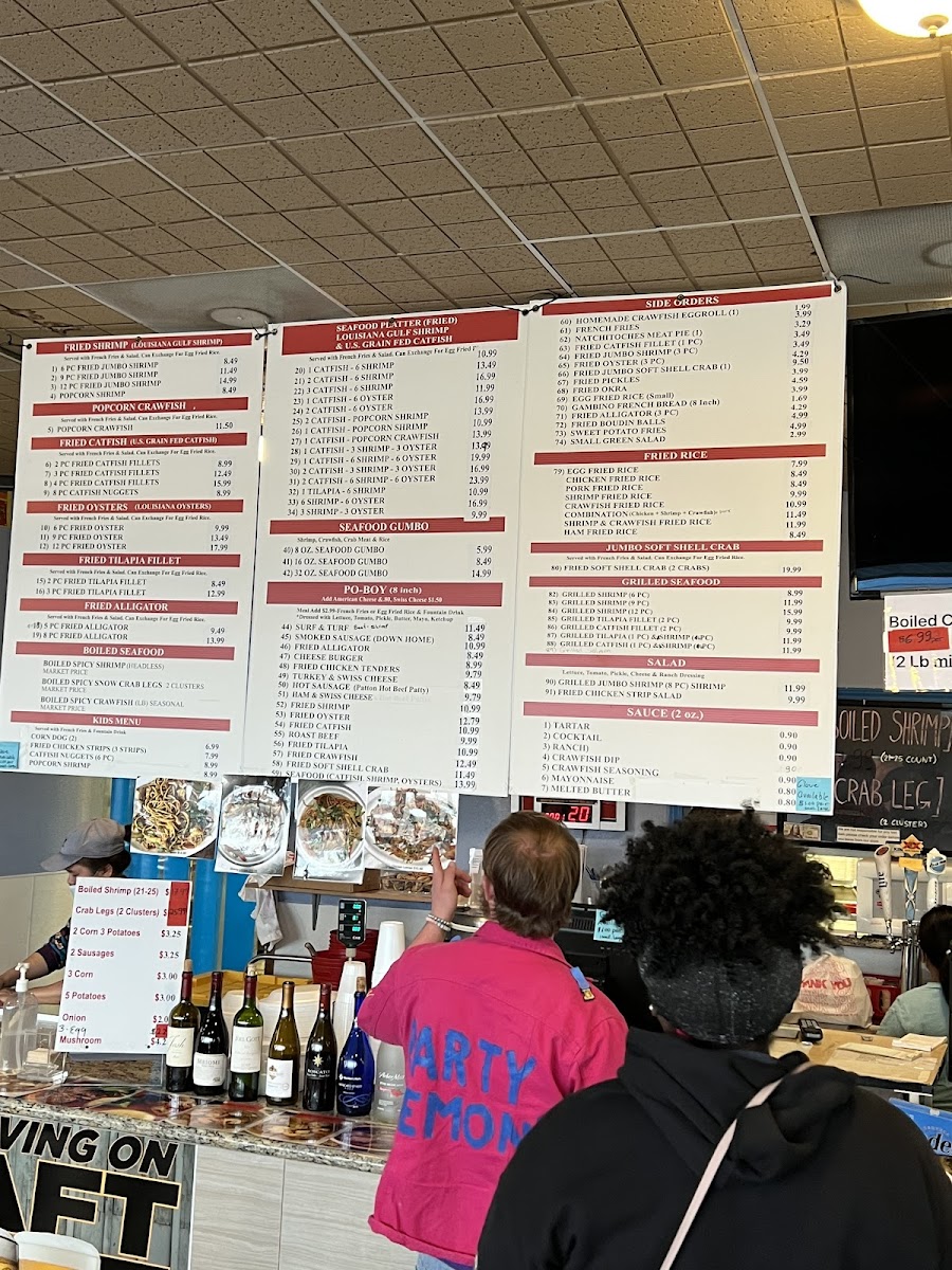 Kim’s Seafood & Po-Boy Bossier Photo Menu 6
