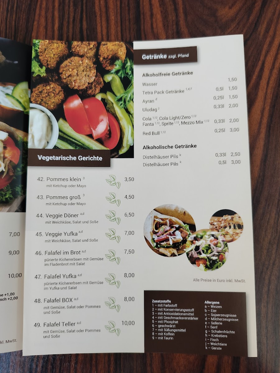Mudauer Kebab Haus Photo Menu 1