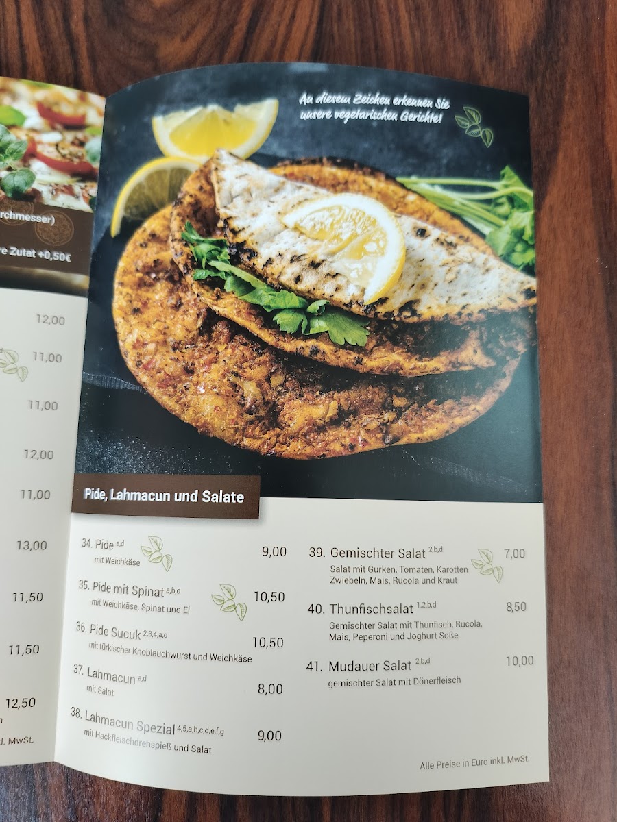 Mudauer Kebab Haus Photo Menu 3