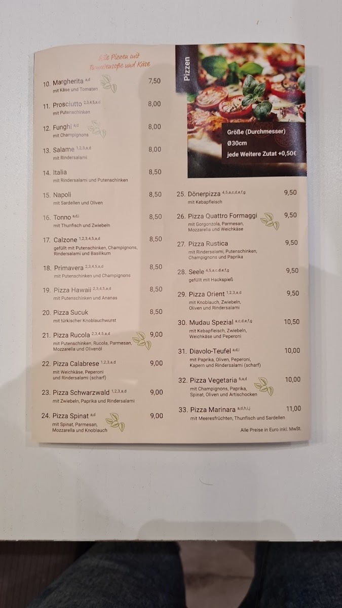 Mudauer Kebab Haus Photo Menu 4