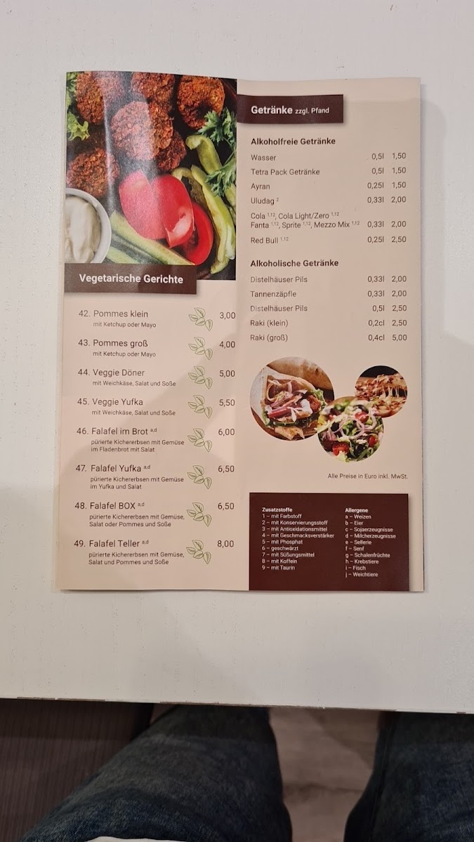 Mudauer Kebab Haus Photo Menu 6