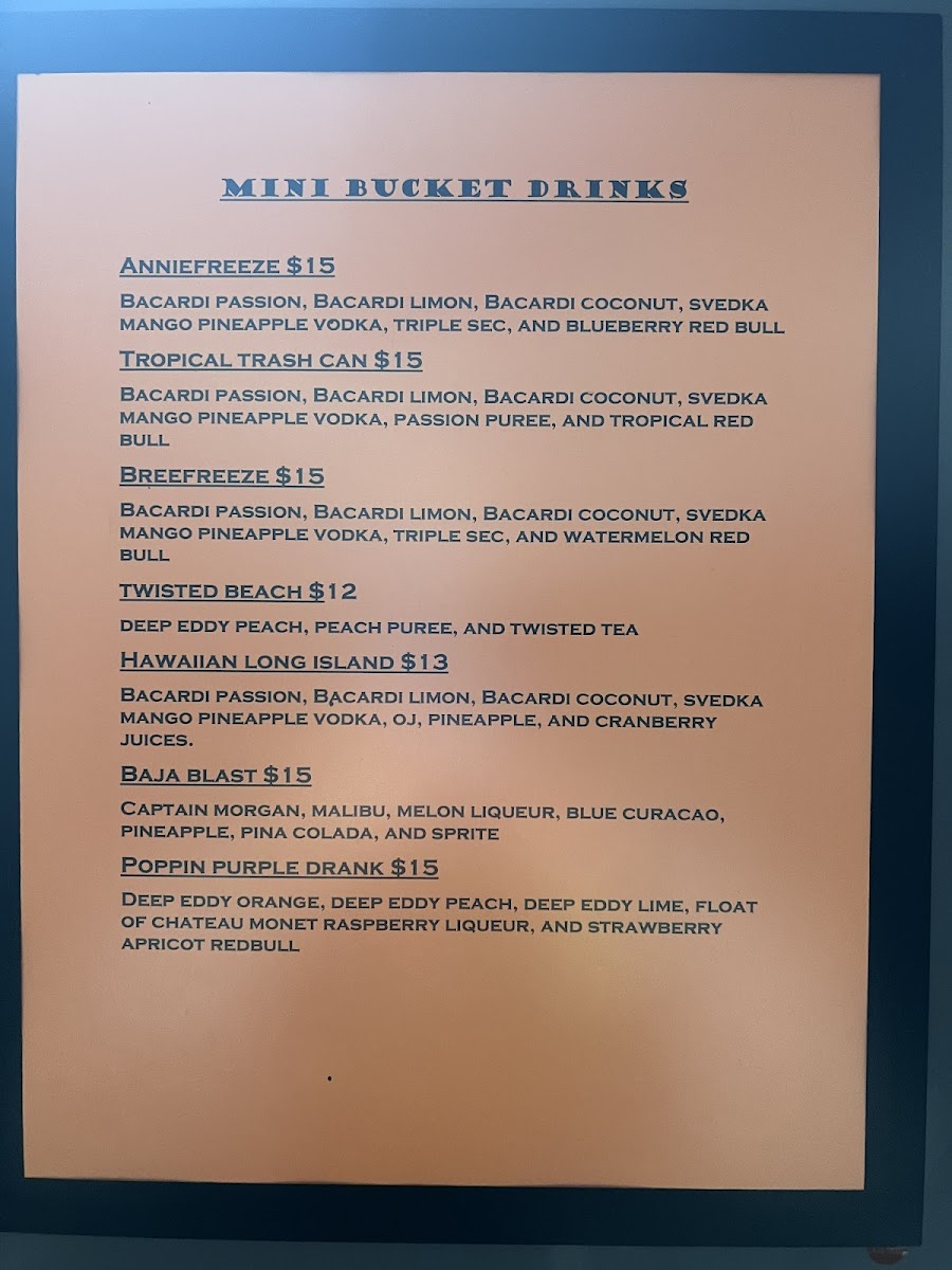 The Garage | Bar & Grill Photo Menu 3