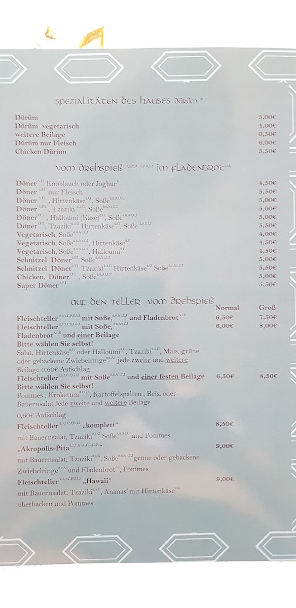 Kebabhaus Alibi Photo Menu 4
