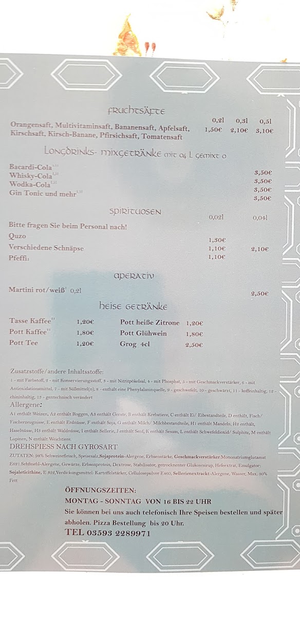 Kebabhaus Alibi Photo Menu 5
