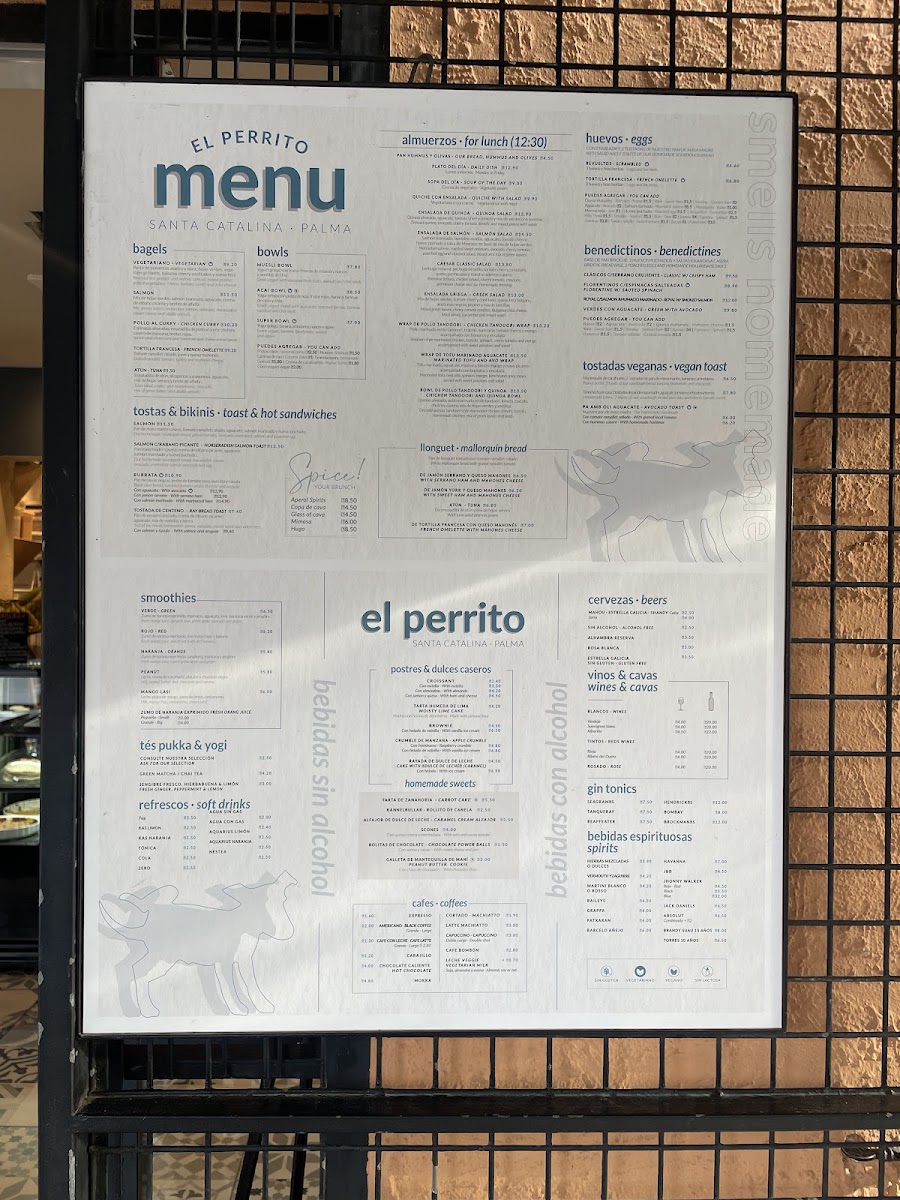 El Perrito Photo Menu 5