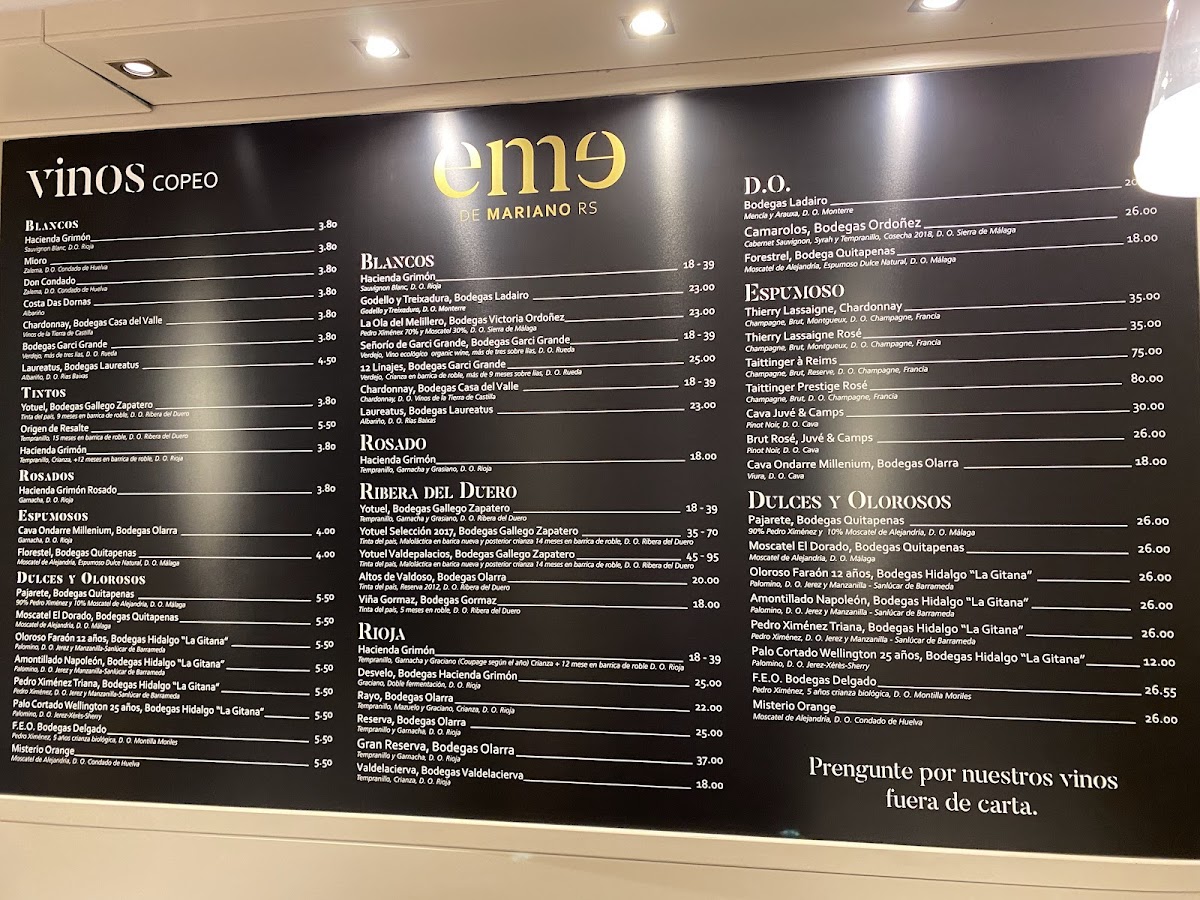 Restaurante EME de Mariano RS Photo Menu 1