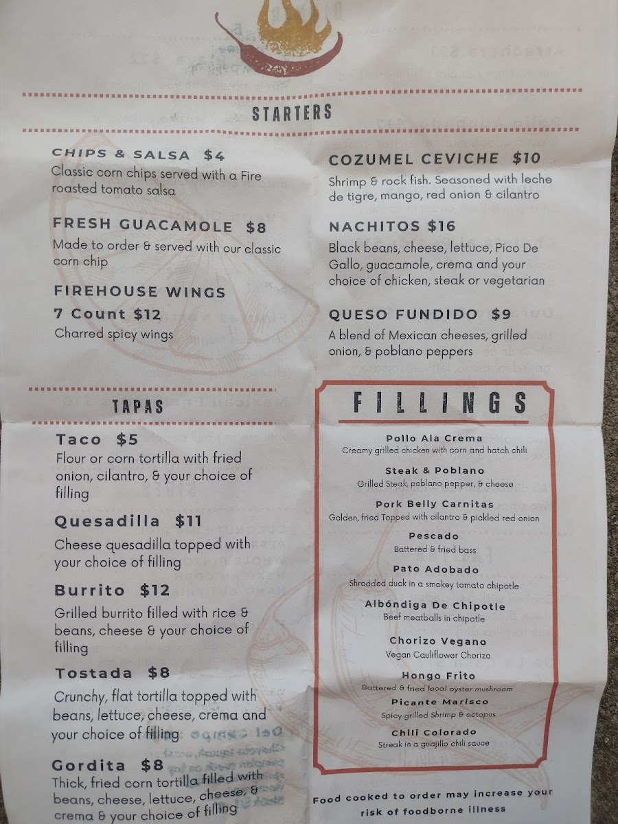 Fuego Tacos & Mezcal Photo Menu 4