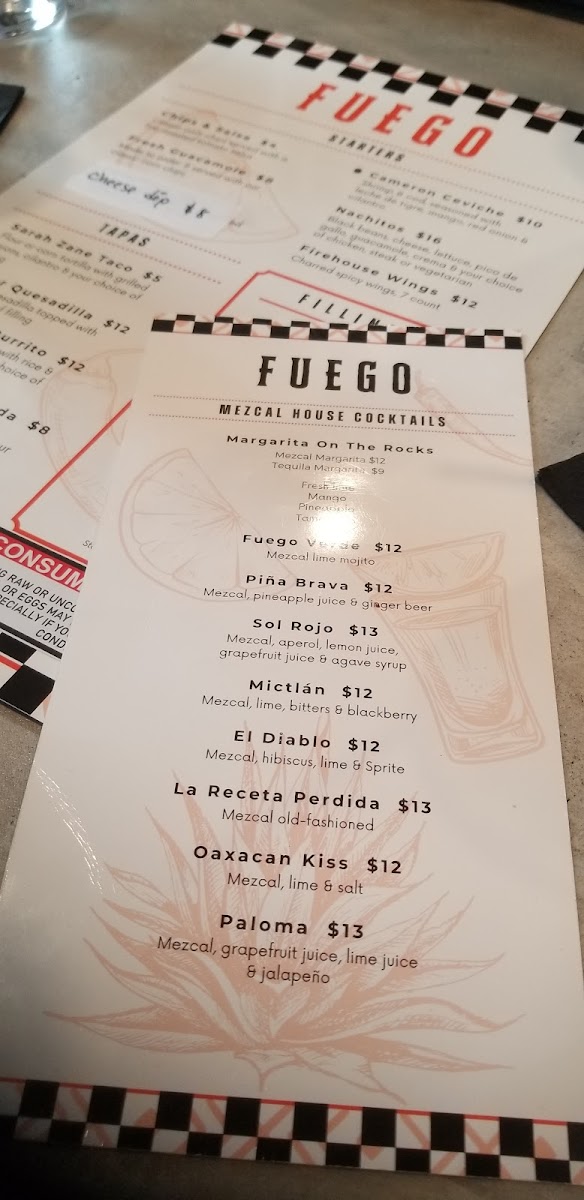 Fuego Tacos & Mezcal Photo Menu 6