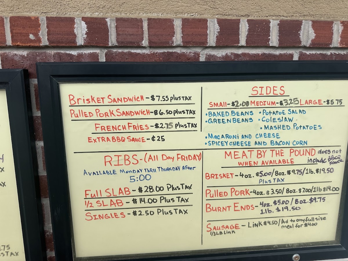 JP’s BBQ Photo Menu 1