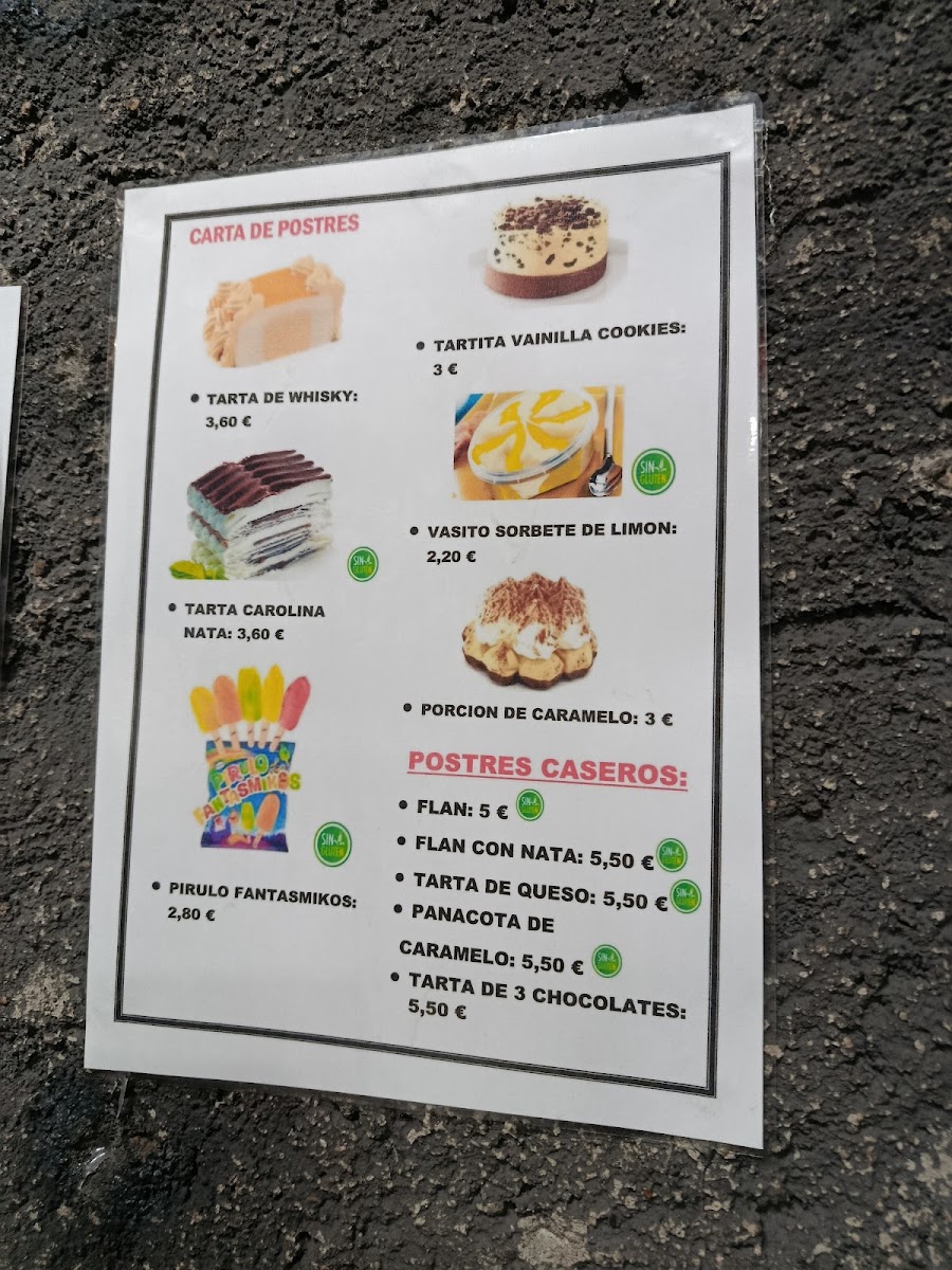 Bodega Los Yugos Photo Menu 2