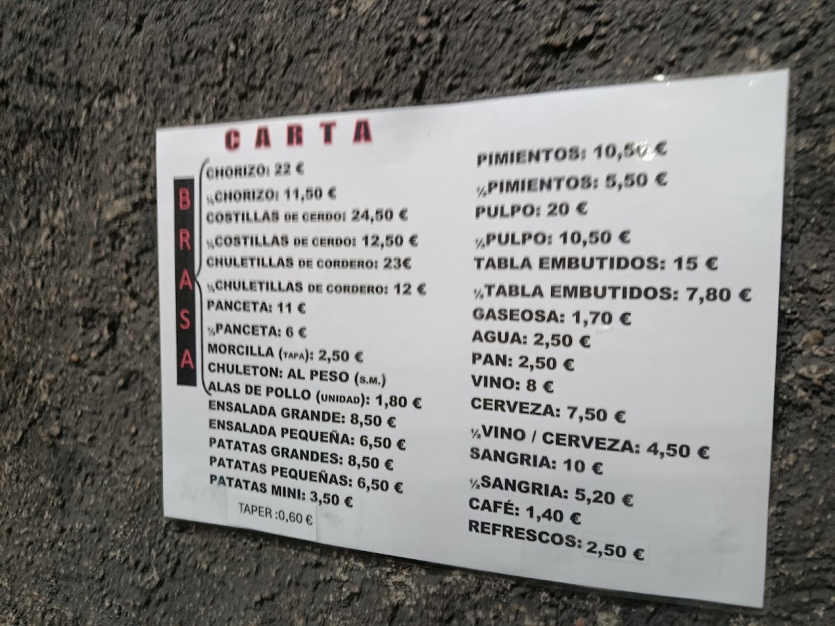 Bodega Los Yugos Photo Menu 3