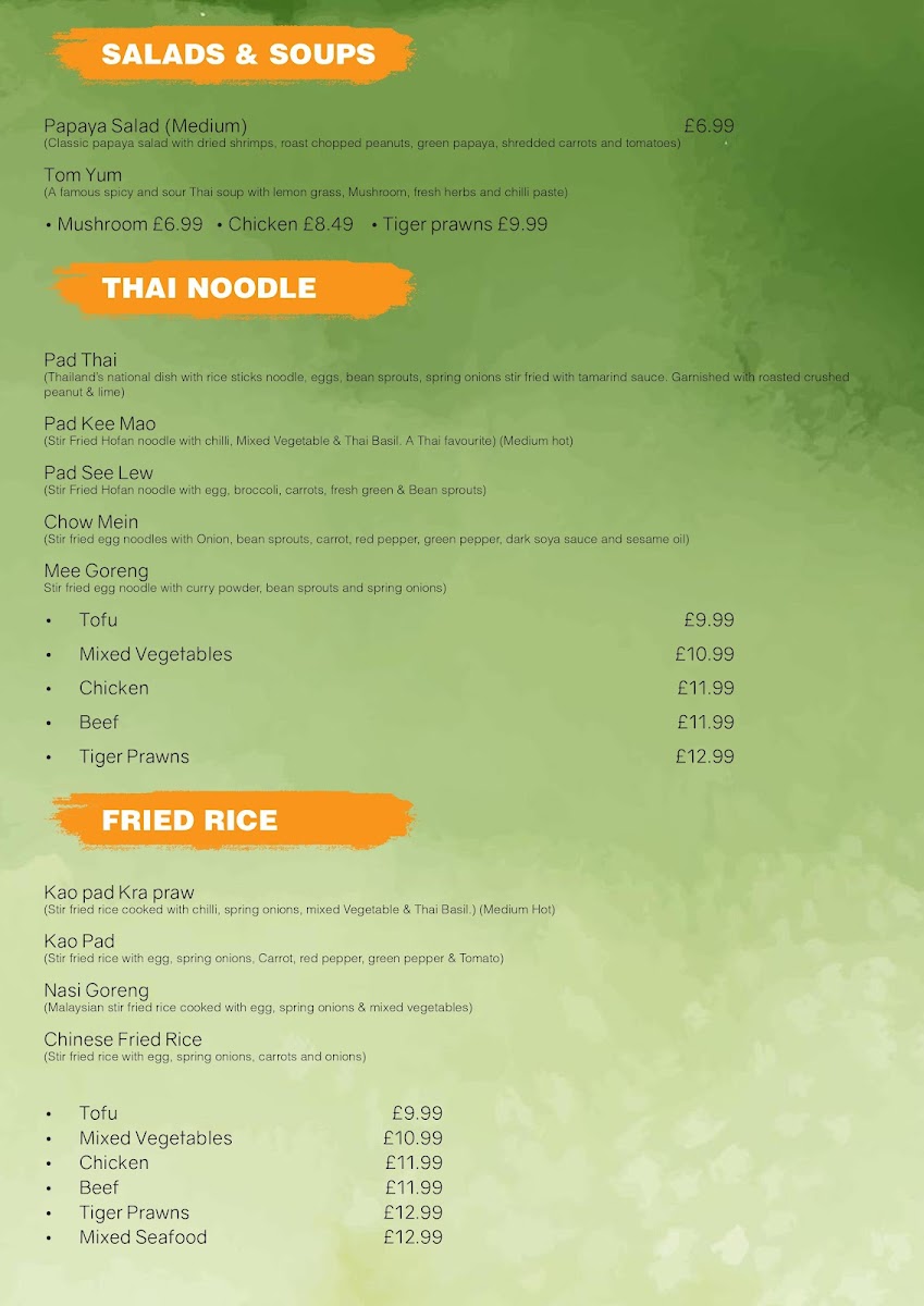 Wok n Smoke Photo Menu 3