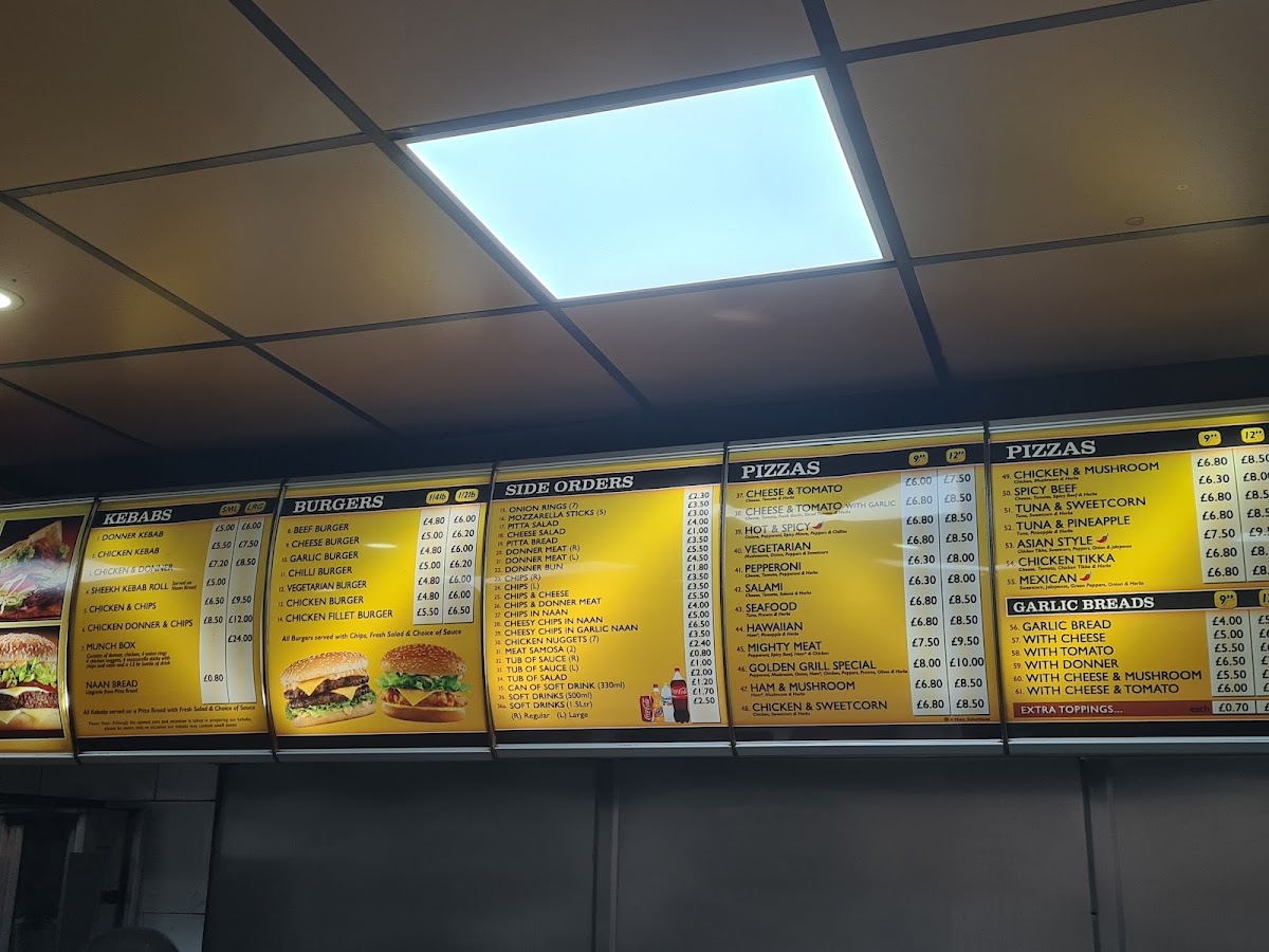 Golden Grill Photo Menu 2