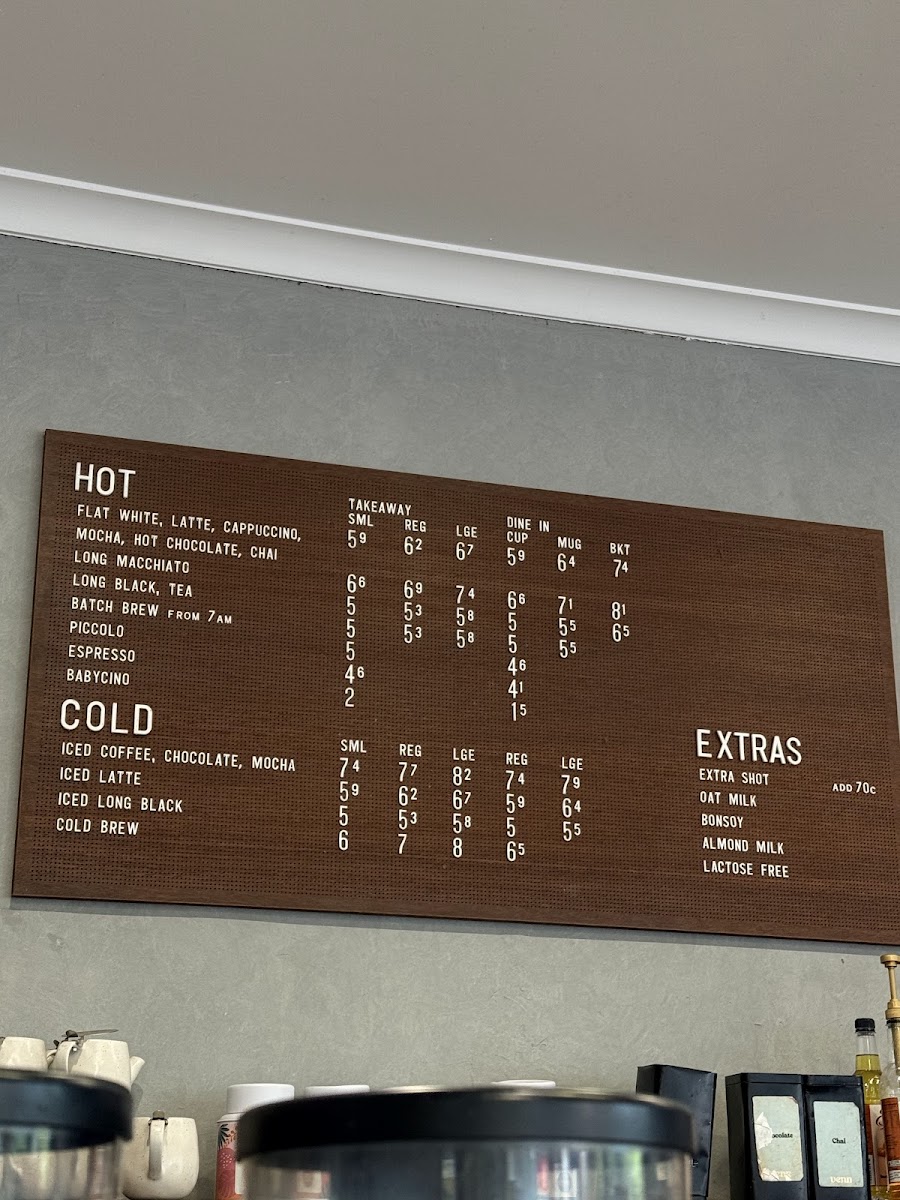 Venn Coffee - East Victoria Park Photo Menu 2