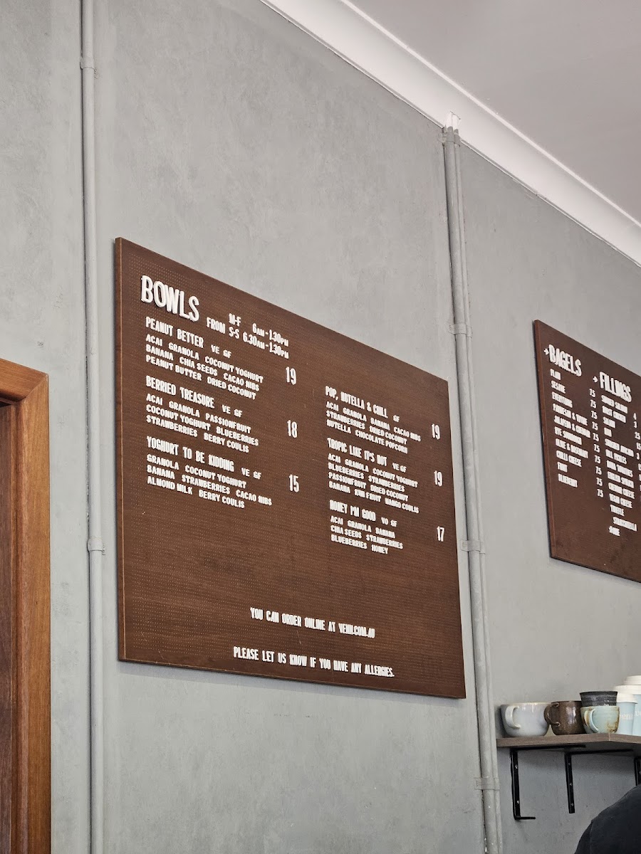 Venn Coffee - East Victoria Park Photo Menu 6