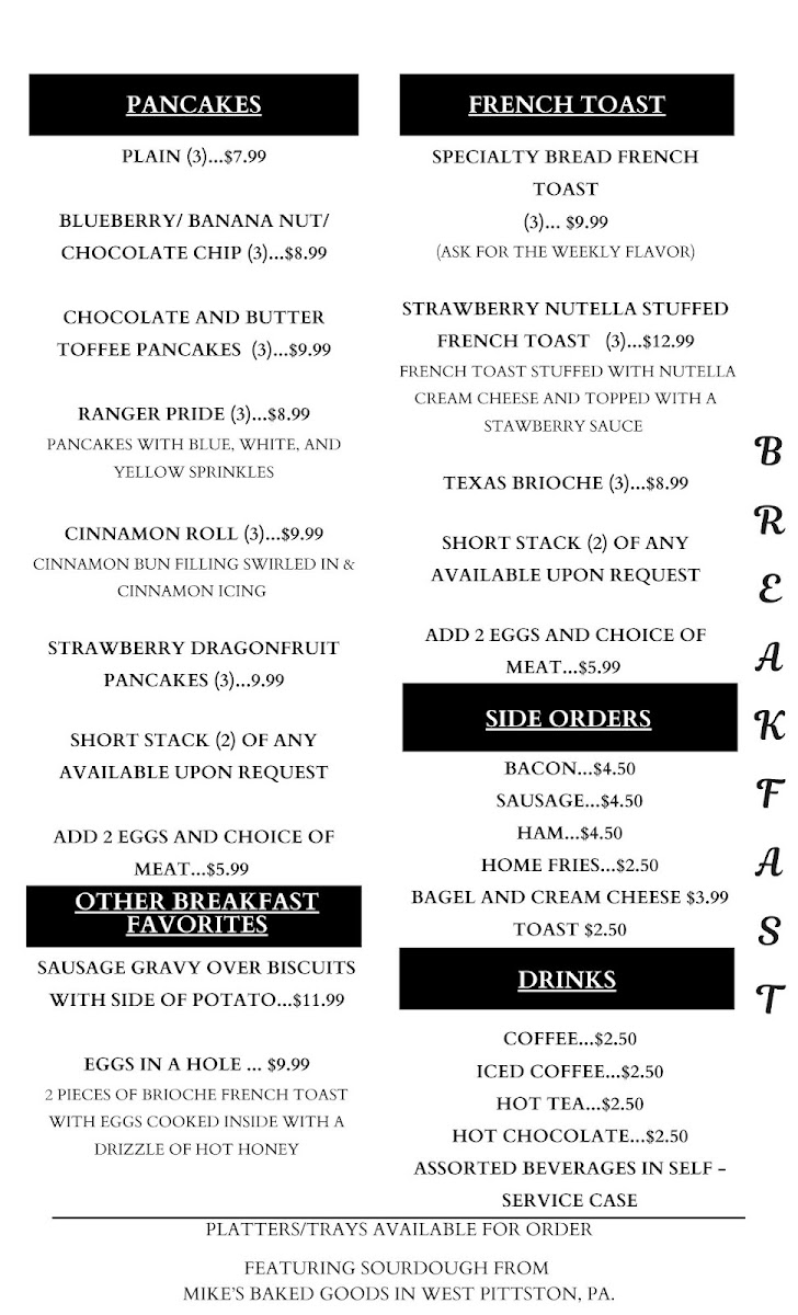 Moss Family Farm & Bistro Photo Menu 3