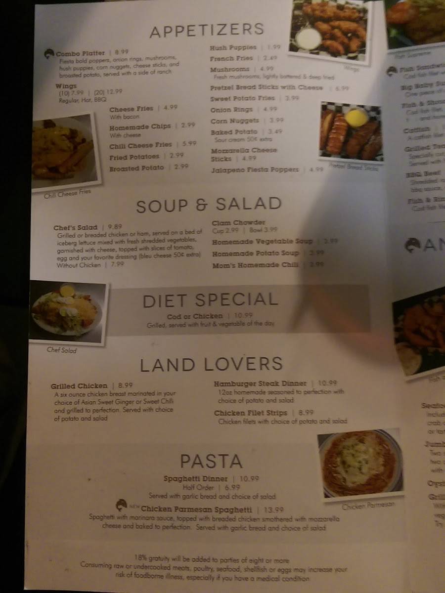 THE BUSH FAMILY RESTAURANT Photo Menu 10
