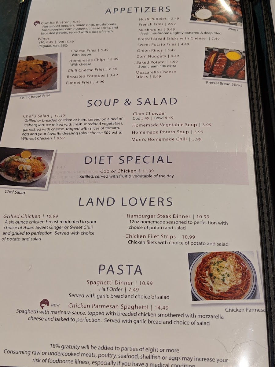 THE BUSH FAMILY RESTAURANT Photo Menu 4