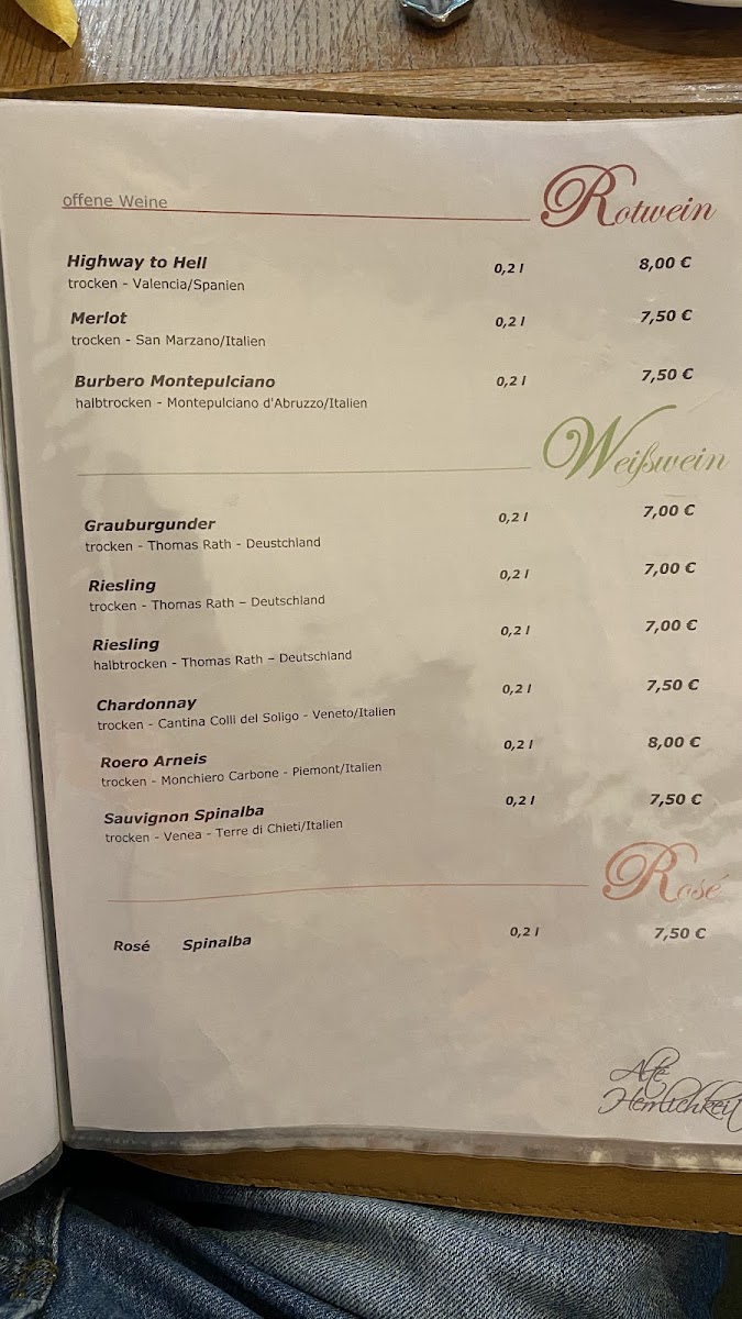 Alte Herrlichkeit Photo Menu 9