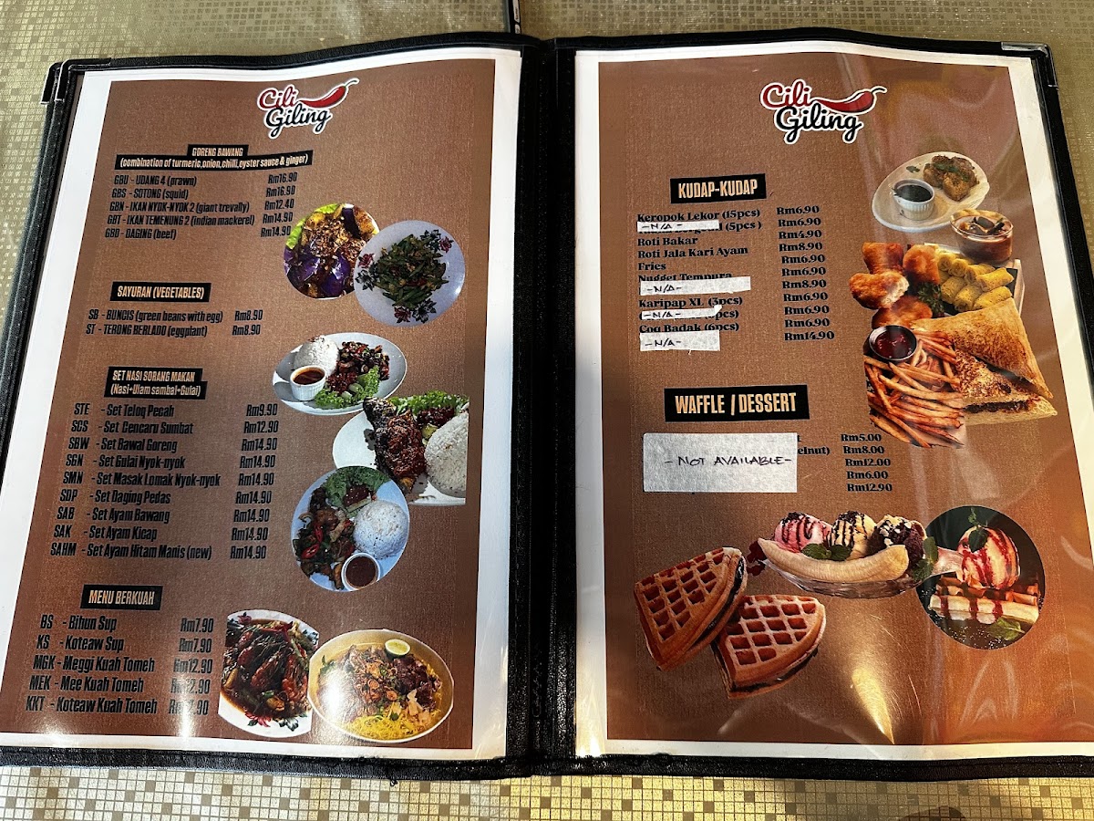 Cili Giling Restaurant (Batu Kawan) Photo Menu 5
