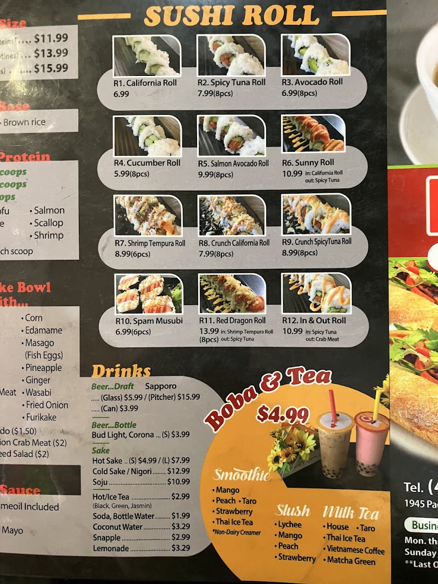 Pho 1945 & Poke Bowl Photo Menu 8