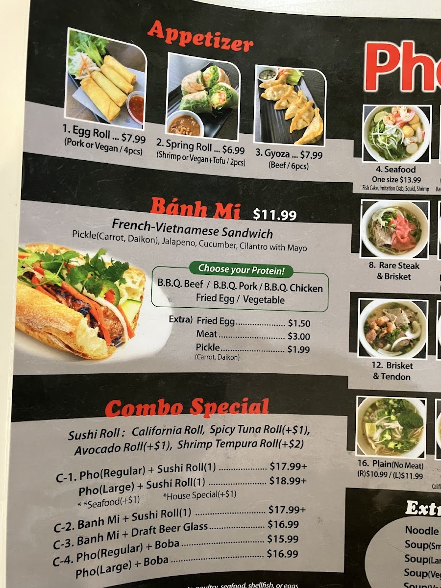 Pho 1945 & Poke Bowl Photo Menu 9