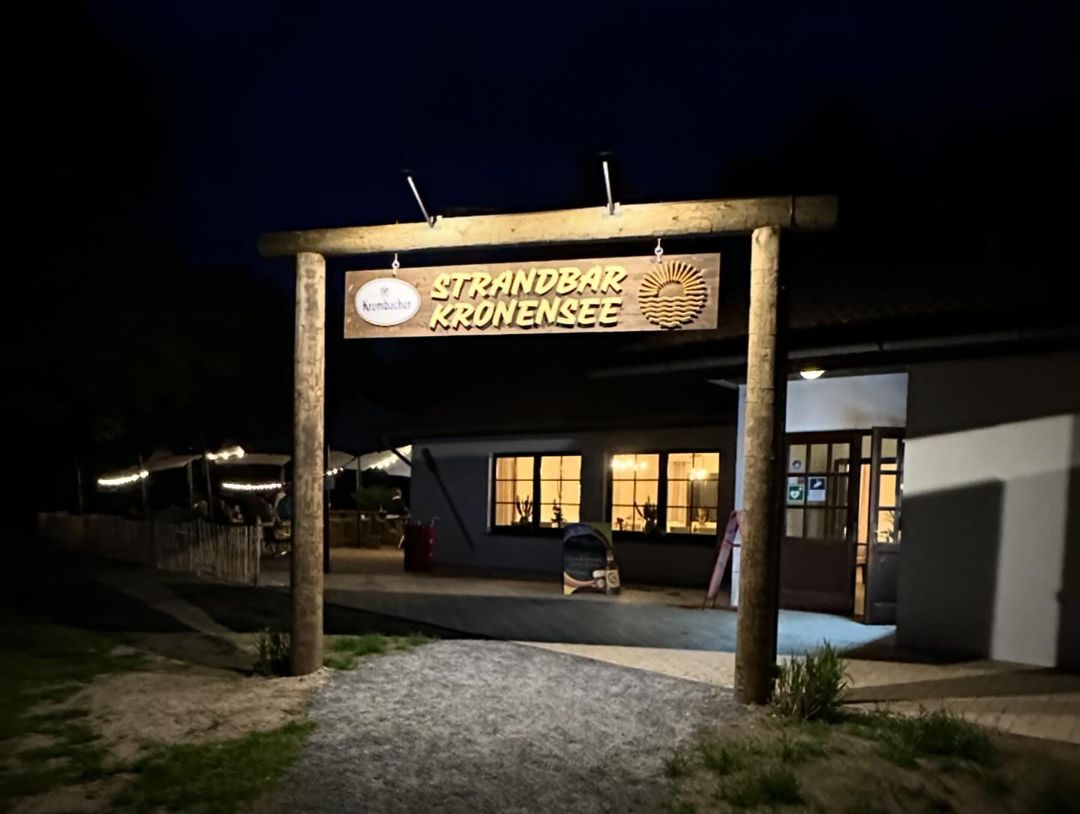 Strandbar Kronensee