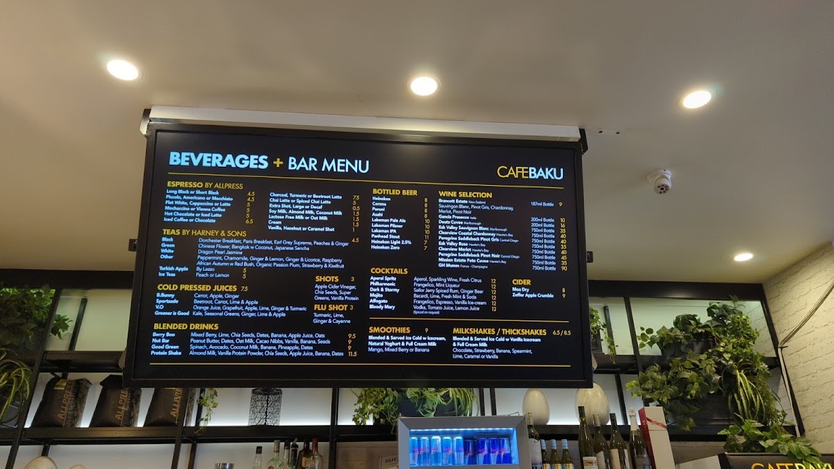 Cafe Baku Photo Menu 10