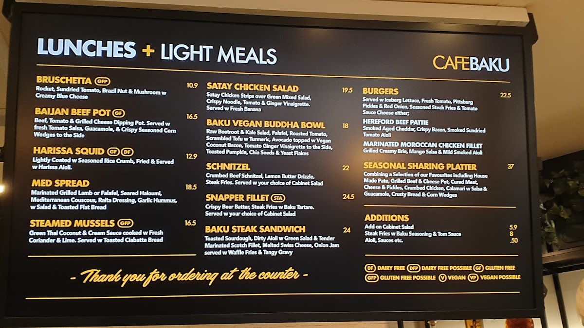 Cafe Baku Photo Menu 7