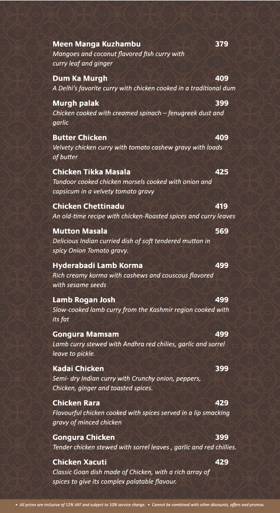 Annapoorna QC Photo Menu 5