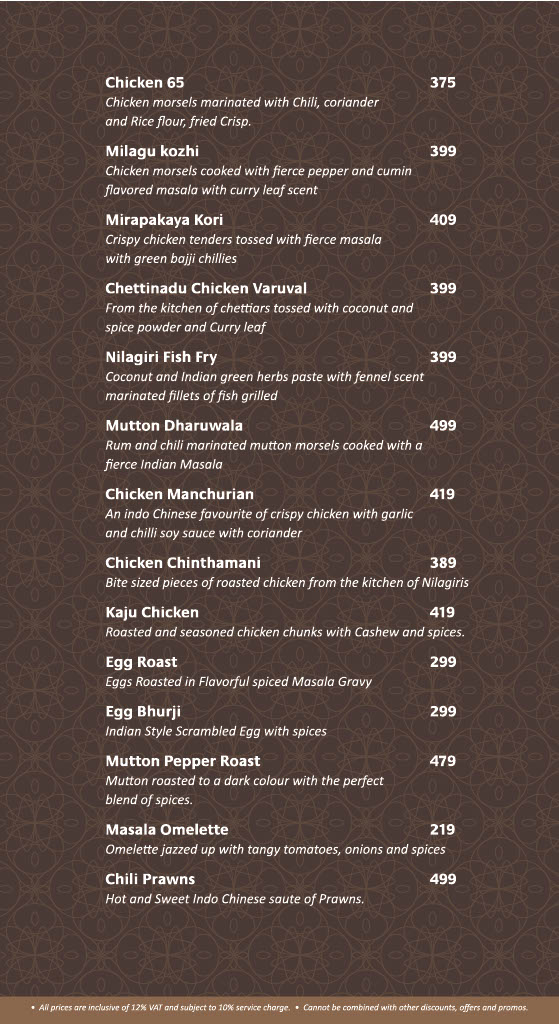 Annapoorna QC Photo Menu 8