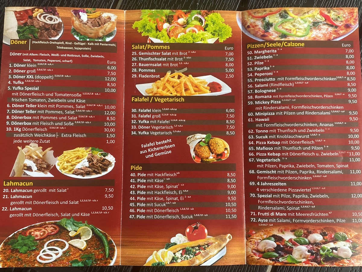 Ali Baba Döner Photo Menu 1
