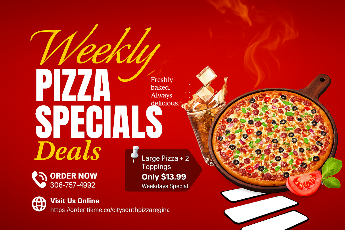 City South Pizza Photo Menu 3