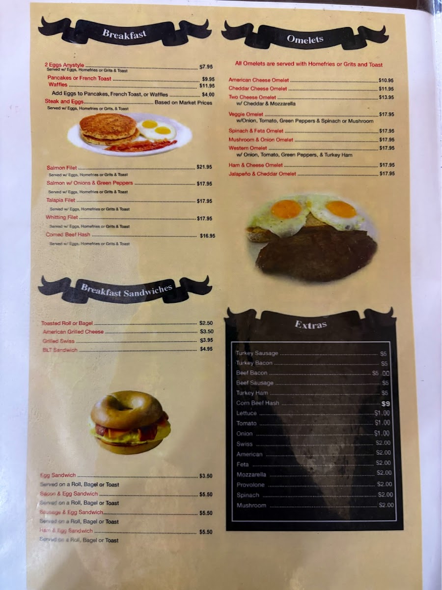 Country House Diner Photo Menu 2